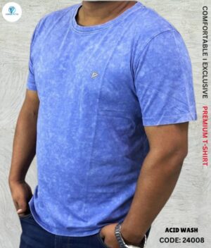 Cotton Premium Acid Wash T-Shirt