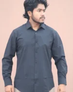 Premium Men's Shirt(Black)