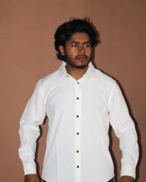 Premium Men's Shirt(Off-White)