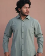Premium Men's Shirt(Olive)